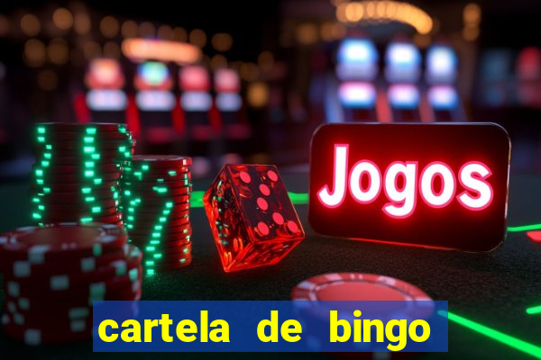 cartela de bingo 75 para imprimir